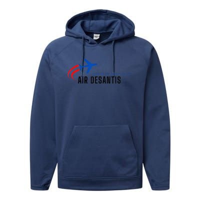 Desantis Airlines Bringing The Border To You Performance Fleece Hoodie