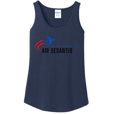 Desantis Airlines Bringing The Border To You Ladies Essential Tank