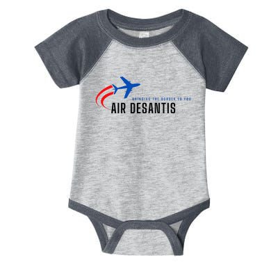 Desantis Airlines Bringing The Border To You Infant Baby Jersey Bodysuit