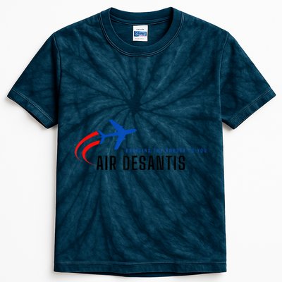 Desantis Airlines Bringing The Border To You Kids Tie-Dye T-Shirt