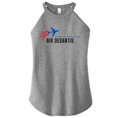 Desantis Airlines Bringing The Border To You Women's Perfect Tri Rocker Tank