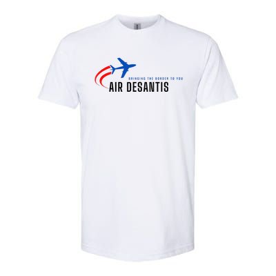 Desantis Airlines Bringing The Border To You Softstyle CVC T-Shirt