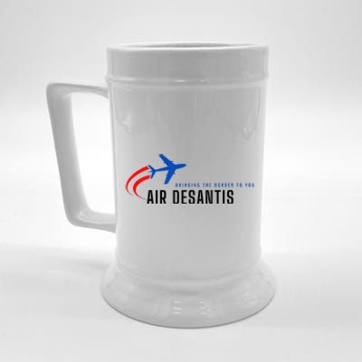 Desantis Airlines Bringing The Border To You Beer Stein