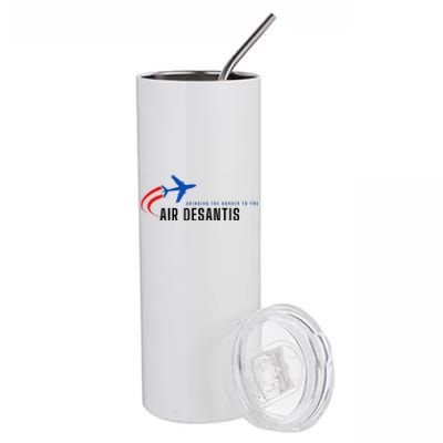 Desantis Airlines Bringing The Border To You Stainless Steel Tumbler