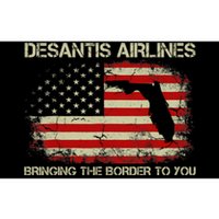 DeSantis Airlines Bringing The Border To You Funny DeSantis Bumper Sticker