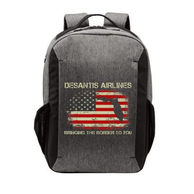 DeSantis Airlines Bringing The Border To You Funny DeSantis Vector Backpack