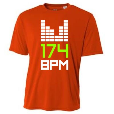 Drum And Bass 174 Bpm Dnb Music Liquid Jungle Edm Gift Cooling Performance Crew T-Shirt