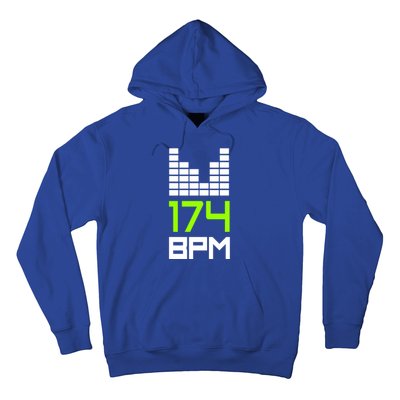 Drum And Bass 174 Bpm Dnb Music Liquid Jungle Edm Gift Hoodie