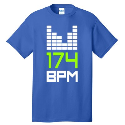 Drum And Bass 174 Bpm Dnb Music Liquid Jungle Edm Gift Tall T-Shirt