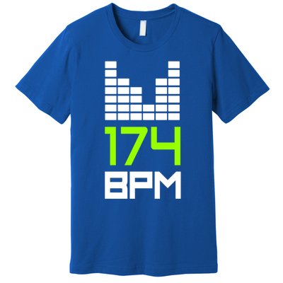 Drum And Bass 174 Bpm Dnb Music Liquid Jungle Edm Gift Premium T-Shirt