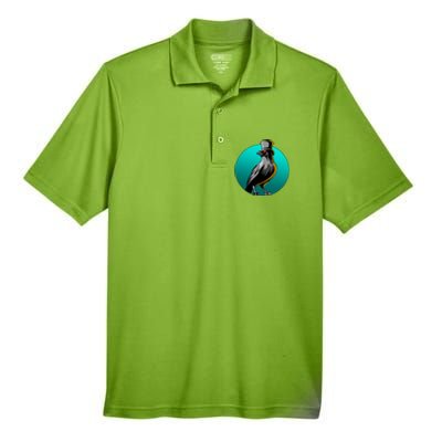 Dabber Raven Top Hat Men's Origin Performance Pique Polo