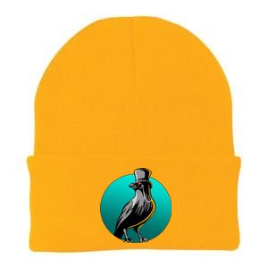 Dabber Raven Top Hat Knit Cap Winter Beanie