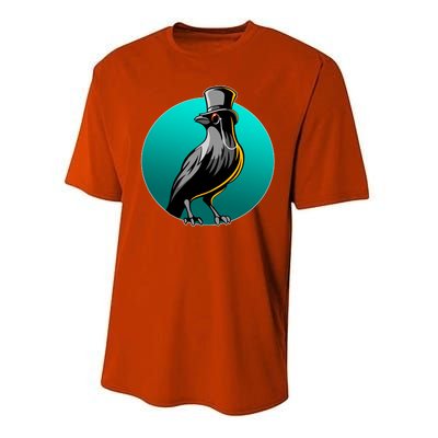 Dabber Raven Top Hat Performance Sprint T-Shirt