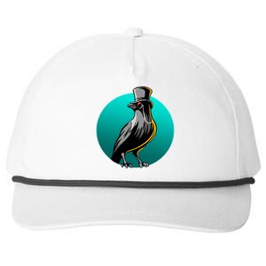 Dabber Raven Top Hat Snapback Five-Panel Rope Hat