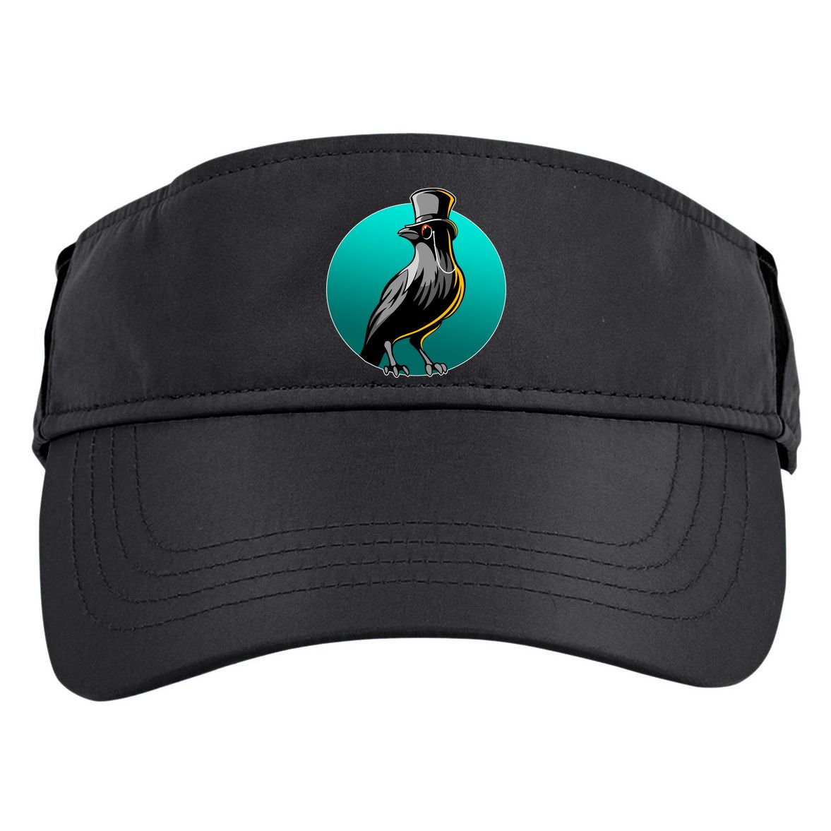Dabber Raven Top Hat Adult Drive Performance Visor