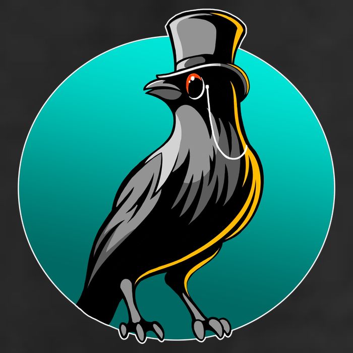 Dabber Raven Top Hat Adult Drive Performance Visor