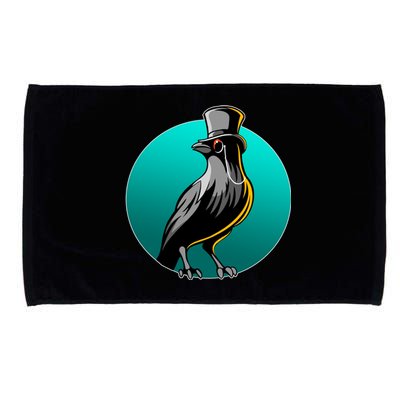 Dabber Raven Top Hat Microfiber Hand Towel