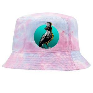 Dabber Raven Top Hat Tie-Dyed Bucket Hat