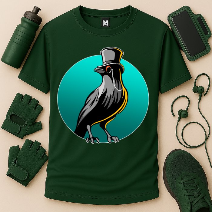 Dabber Raven Top Hat Performance Shirt