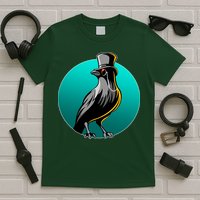 Dabber Raven Top Hat T-Shirt