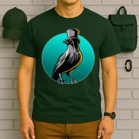Dabber Raven Top Hat T-Shirt