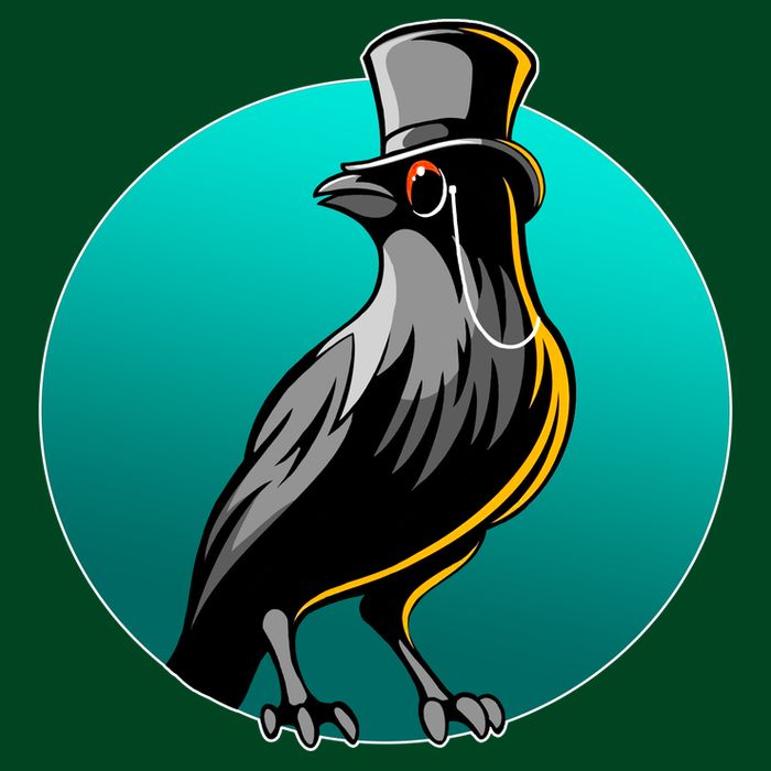Dabber Raven Top Hat T-Shirt