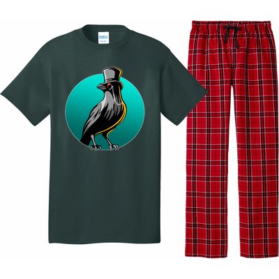 Dabber Raven Top Hat Pajama Set