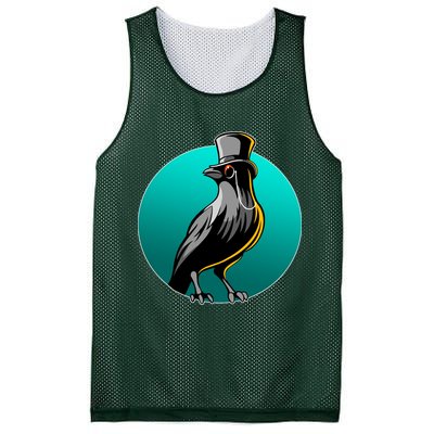 Dabber Raven Top Hat Mesh Reversible Basketball Jersey Tank