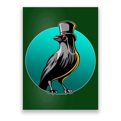Dabber Raven Top Hat Poster