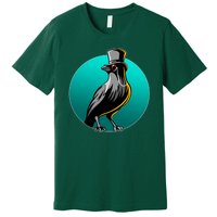 Dabber Raven Top Hat Premium T-Shirt