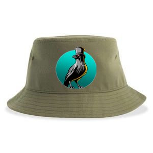 Dabber Raven Top Hat Sustainable Bucket Hat