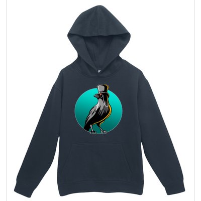 Dabber Raven Top Hat Urban Pullover Hoodie