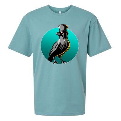 Dabber Raven Top Hat Sueded Cloud Jersey T-Shirt