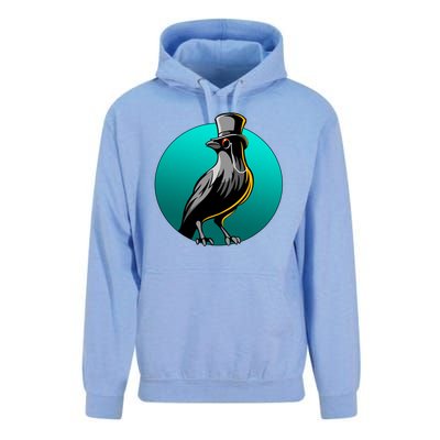 Dabber Raven Top Hat Unisex Surf Hoodie