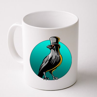 Dabber Raven Top Hat Coffee Mug