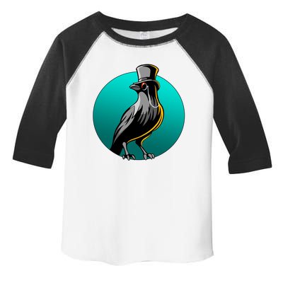 Dabber Raven Top Hat Toddler Fine Jersey T-Shirt