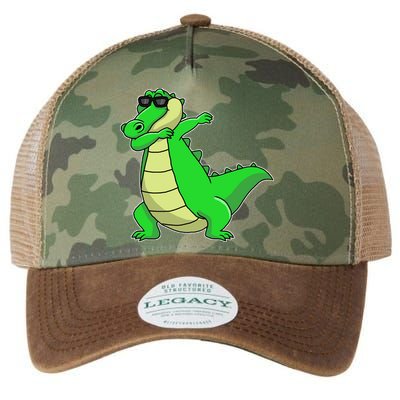 Dabbing Alligator Legacy Tie Dye Trucker Hat