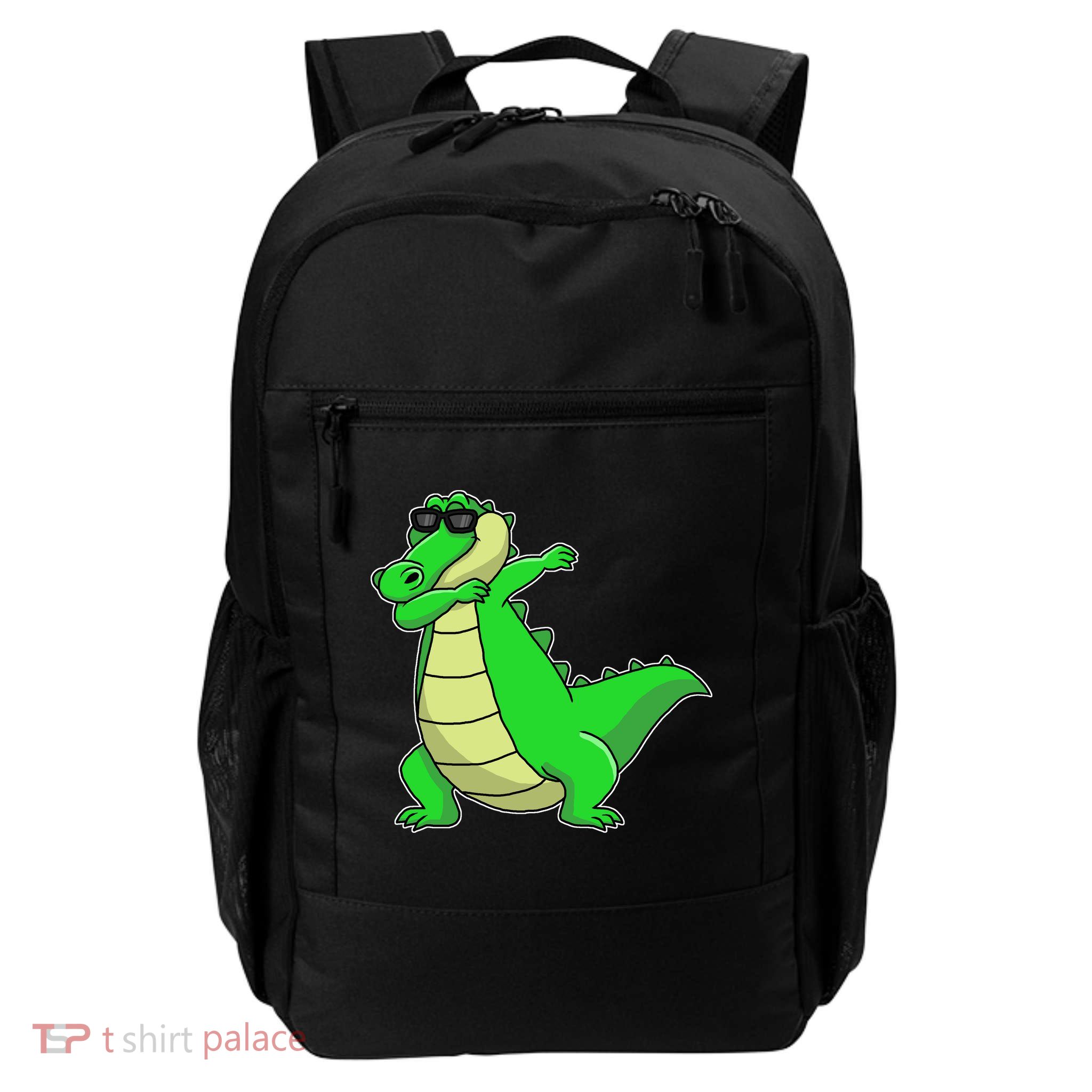 Dabbing Alligator Backpack