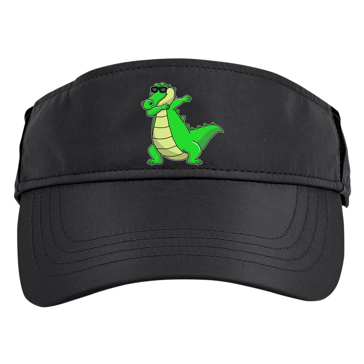 Dabbing Alligator Adult Drive Performance Visor