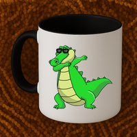 Dabbing Alligator Mug