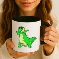 Dabbing Alligator Mug