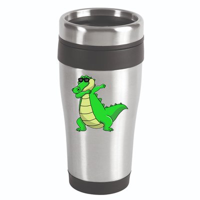 Dabbing Alligator 16oz Travel Tumbler