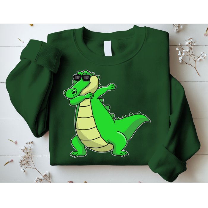 Dabbing Alligator Sweatshirt