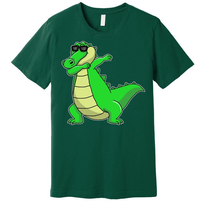 Dabbing Alligator Premium T-Shirt