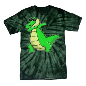 Dabbing Alligator Tie-Dye T-Shirt