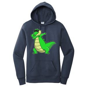 Dabbing Alligator Women's Pullover Hoodie