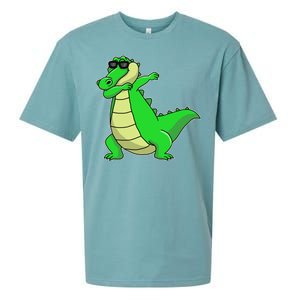 Dabbing Alligator Sueded Cloud Jersey T-Shirt