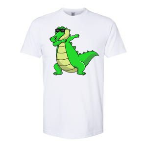 Dabbing Alligator Softstyle CVC T-Shirt