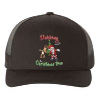 Dabbing Around The Christmas Tree Yupoong Adult 5-Panel Trucker Hat