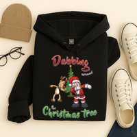 Dabbing Around The Christmas Tree Hoodie